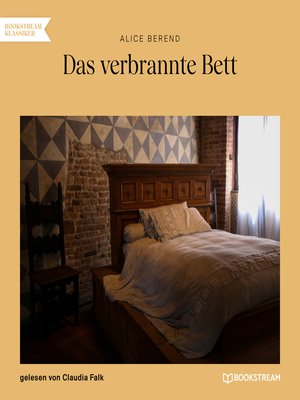 cover image of Das verbrannte Bett